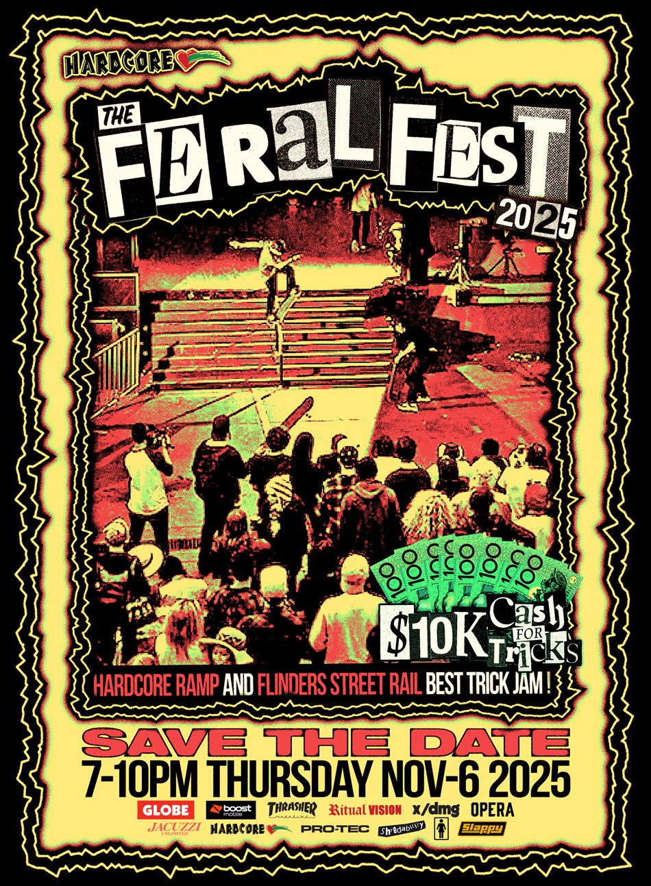 GLOBE FERAL FEST 2025 RAIL JAM950